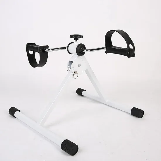 Black Under Desk Foot Cycle Arm Leg Pedal Exerciser