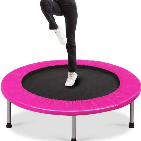 Mini Fitness Trampoline for Adults and Kids 38 Inch Rebounder Trampoline