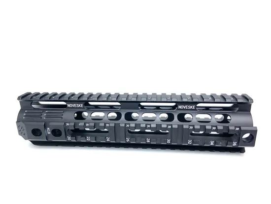 Hot 9 Inch Black Aluminum Metal Tactical Matte Alloy CNC Accessories Handguard