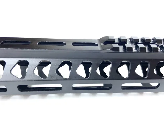 Good Price 15 Inch Black Aluminum Metal Tactical Matte Alloy CNC Rail Float Handguard