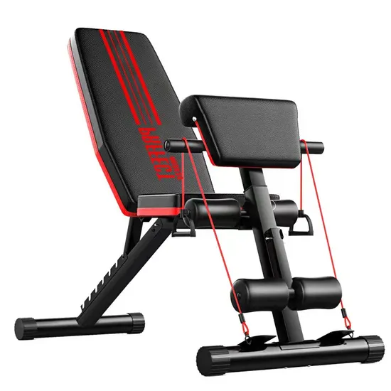 Multifunctional Fitness Chair Adjustable Dumbbell Weight Bench, Multi Body Exercise for Home or Office