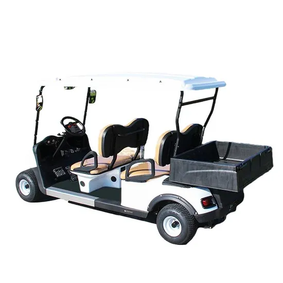 Optional 4-Seater Club Car with 10-Inch Tire Plastic Cargo Hopper