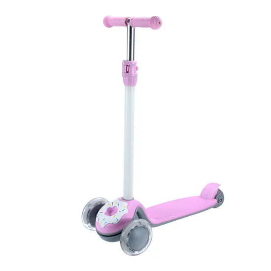 Adjustable Flash Light Kids Children Kick Scooter with PU LED Wheels