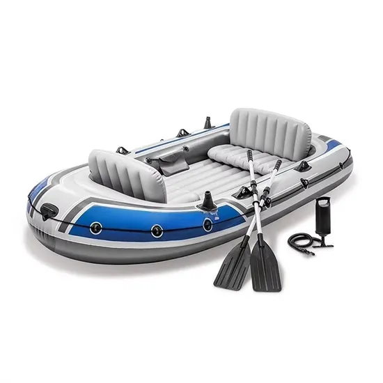 Watersports Inflatable Fishing Kayak Drop Stitch Inflatable Kayak 2 Person Canoe Inflatable Boat River Canoe