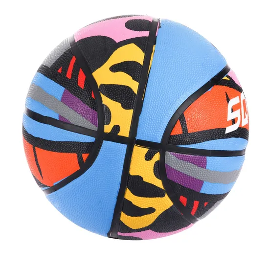 High-Quality Durable Rubber Basketball for Indoor and Outdoor Sports