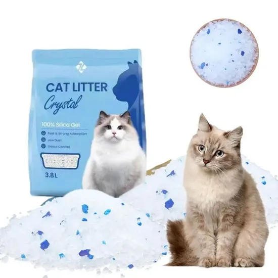 Wholesale Silica Gel Crystal Cat Litter Filler with Good Odor Control