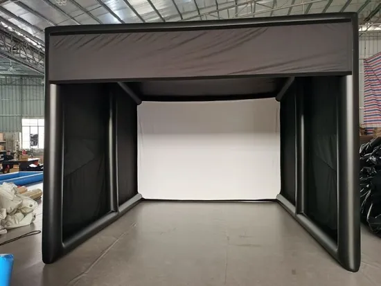 portable Inflatable Golf Tent for Outdoor Simulator Training