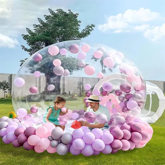 Advertising Kids Party Transparent Bubble Dome Tent Kids Inflatable Bubble Balloons House