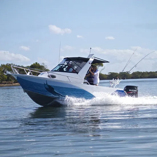 20FT Center Cabin Cheap Aluminun Fishing Boat with Outboat Motor