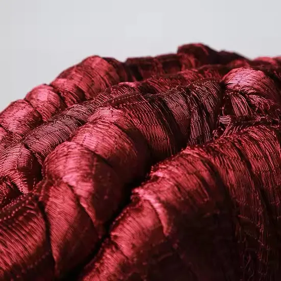 210d/4 Twist Polyester Brown Nylon Multifilament Fishing Net From China Fishing Net Supplier