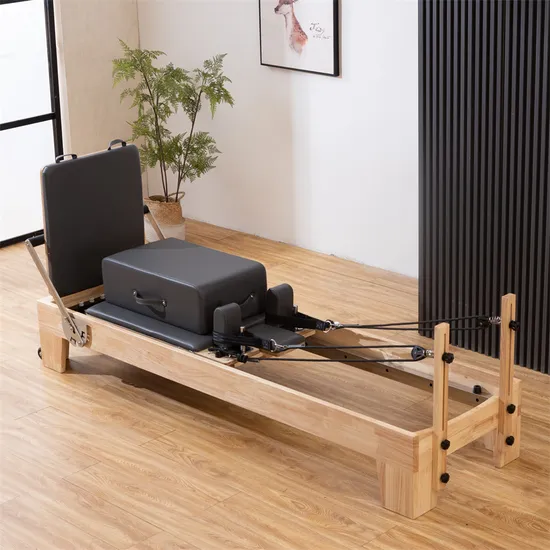 Gym Pilates Reformer White Maple Wood Reformer Pilates Equipment for Sale