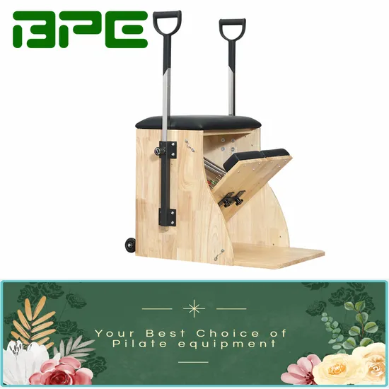 Bpe Commercial Use Portable Foldable Combo Wooden Pilates Reformer Wunda Chair for Gym Equipment