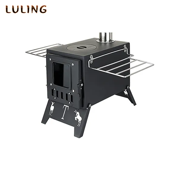 Compact Tabletop Camping Tent Stove for Outdoor Heating