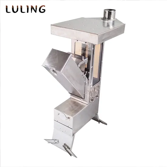 The New High-Efficiency Combustion High-Temperature Rocket Stove for Heating