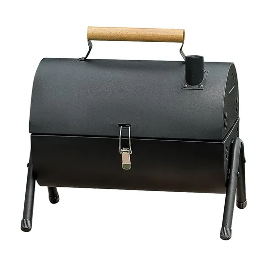 Small Barbecue Grill Cooker Portable Antique Cast Iron BBQ Oven Stove Outdoor Charcoal BBQ Grill