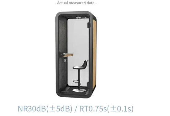 Soundproof Office Booth Easy Assemble Office Meeting Pod London Telephone Booth for Sale Sound Isolation Cabin