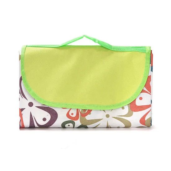 Portable Custom Wrinkle Resistance Waterproof Oxford Fabric Picnic Blanket