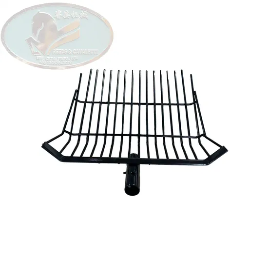 Flat Iron Pitchfork Head Stainless Steel Boutique Stable Accessory