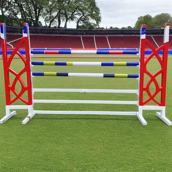 Equestrian Pole Show Vaulting Fence Outdoor Obstacle