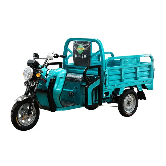Durable Electric Tricycle for Cargo with High Load Capacity