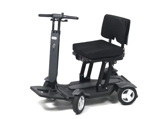 Folding Disabled Elderly Person Light Weight off-Road Outdoor Elderly Handicap Electric Powerful Folding Mobility 4 Wheel Scooter Moped