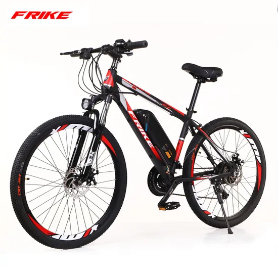 China Factory Wholesale Ebike Shipping Included Cheap Hot Sale 26inch 350W/48V/10ah Lithium Battery Urban All Terrain Motorway Mountain Electric Bike for Adult