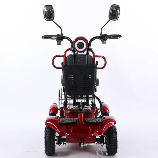 Foldable Four Wheel 350W Motor 12ah Lead Acid Battery Electric Handicap Scooter