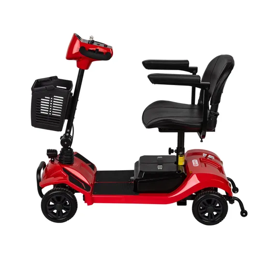 Disabled 4 Wheel Electric Folding Mobility Scooter for Elderly Adult Handicap Mobility Electric Scooter