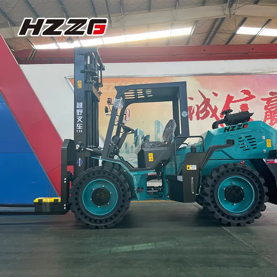 Fast Delivery Engine 3-Ton Diesel/LPG All Terrain Rough off-Road Truck Forklift