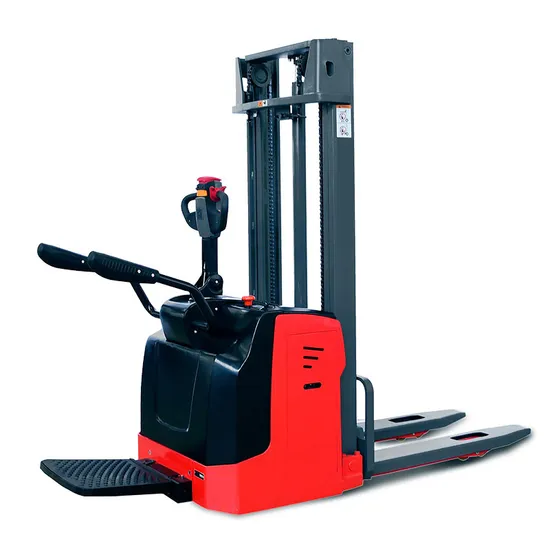 Warehouse Truck Lift Stacker Capacity 1000/1500/2000kg Full Electric Forklift Electric Pallet Truck