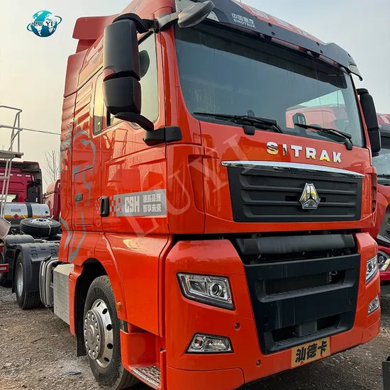 New/Used Sitrak 4X2/6X4 C9h/C7h/G7s Tractor-Head Truck-Trailer with Mover Capacity for Good Price