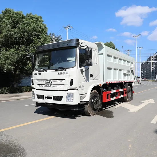 Tri-Ring Van Garbage Compactor Truck Self Dumping Compartment Garbage Truck for Municipal