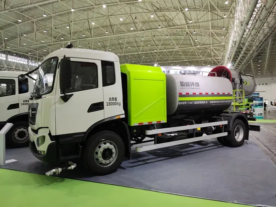 Zoomlion Electric Durable 7000 Liters Water Tank Truck Sprayer with Water Fog Canon for Anti-Dust