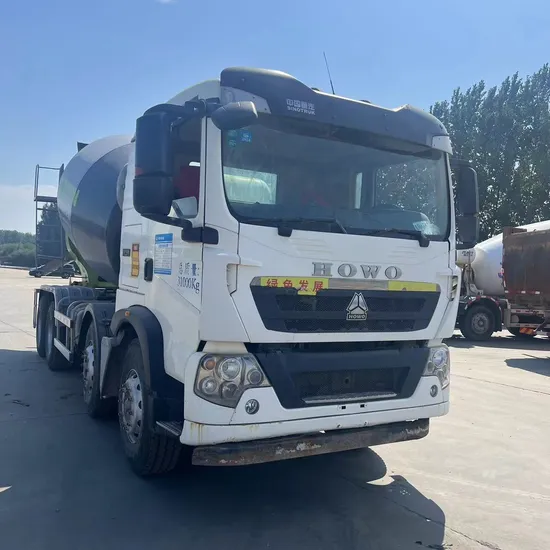 Versatile 8-12 Cubic Meter Concrete Mixer Truck Model Sinotruk Tx 340HP Suitable for All Kinds of Field Work