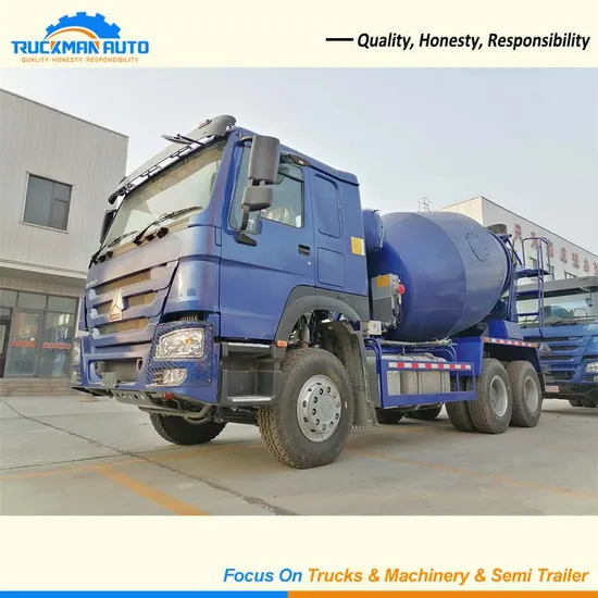 6x4 10 Wheels SINOTRUK HOWO 380HP 10 CBM Concrete Mixer Truck For Engineering Construction