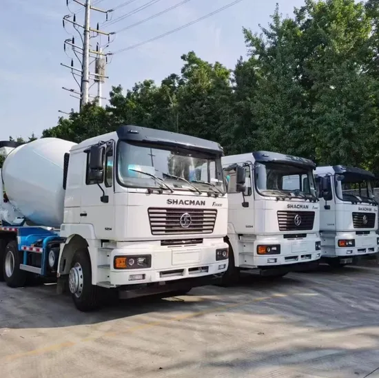 Heavy Duty Shacman F3000 Self Loading New Used 20cubic Mobile Construction Machinery Concrete Cement Mixture Machine Mixer Mixing Truck for Sale Price