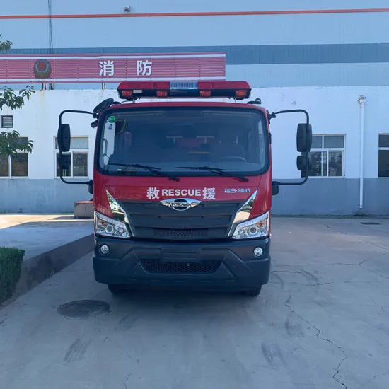 6*4 4*2 460HP Carbon Dioxide Water Tank Foam Fighting Fire Truck