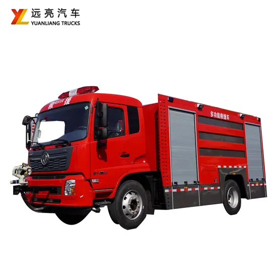 New Dongfeng 4X2 4X4 121HP High-Capacity All-Terrain Emergency Fire Truck