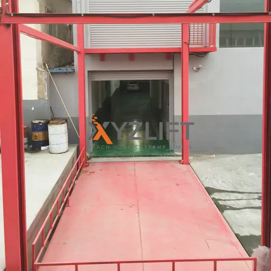 Xyzlift Hydraulic Elevator Platform Four Post Lift for Vehicle and Goods