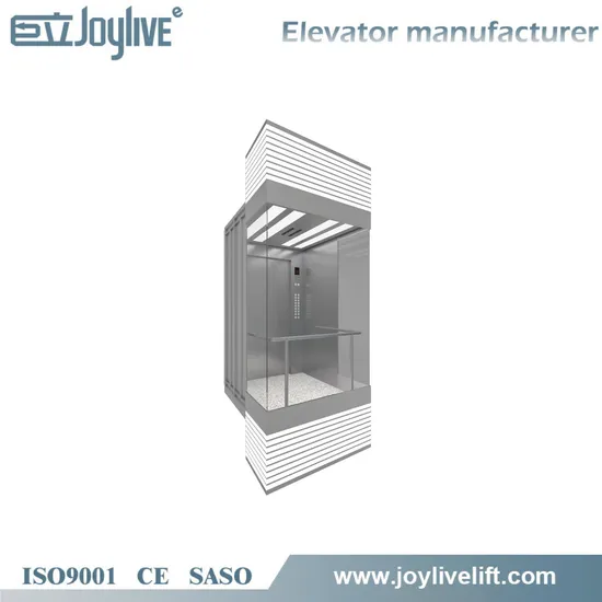 Manufacture Full View Half Circle/Circle/Square/Hexagon/Capsule Sightseeing Elevator Outside Lift with Good Price
