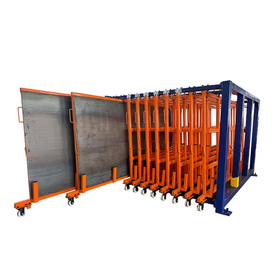 Vertical Storage Rack for Sheet Metal and Steel Plates Vertical Sheet Storage Rack