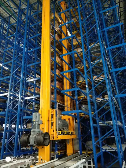 Automated Rack Warehouse Stacker Crane as/RS Narrow Aisles Storage Crane System
