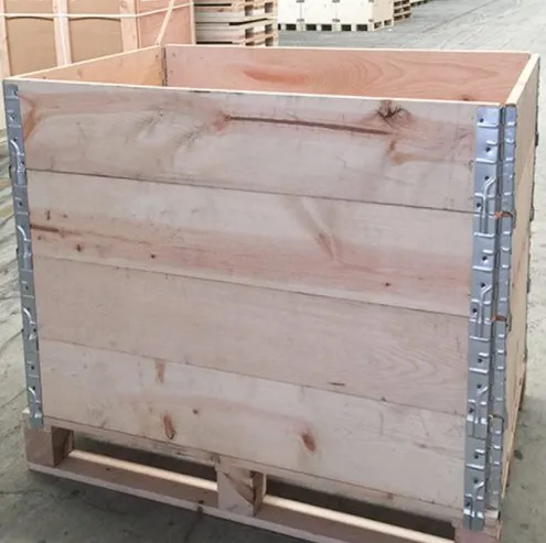 Wooden Collar Surrounding Hoarding Pallet Strong Hinge Wooden Box