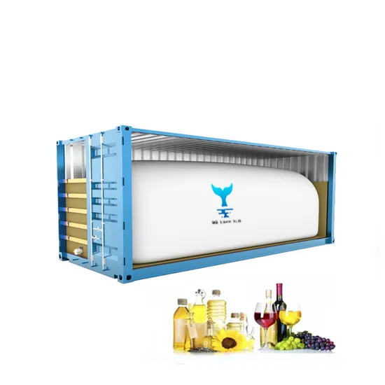 20FT Food Grade Container Flexitank for Oligosaccharides