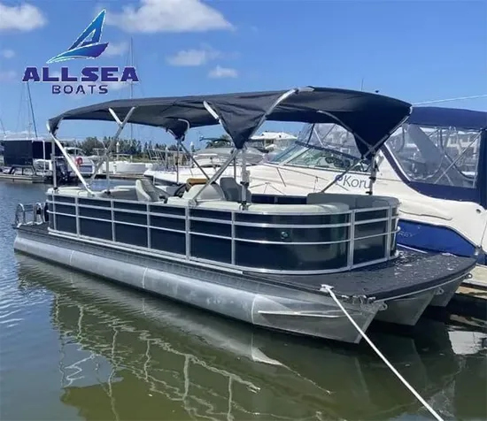 New Design 25FT 7.6m Family Cruising Aluminum Pontoon Boat