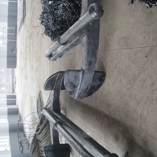 High Tensile Steel Marine Heavy Duty Hhp AC-14 100kg-20000kg High Holding Power Anchor Stockless Anchor for Offshore Mooring and Dredging-Related Activities