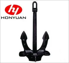 50-5000kg Stockless Anchor Hall Anchor with Hot DIP Galvanized