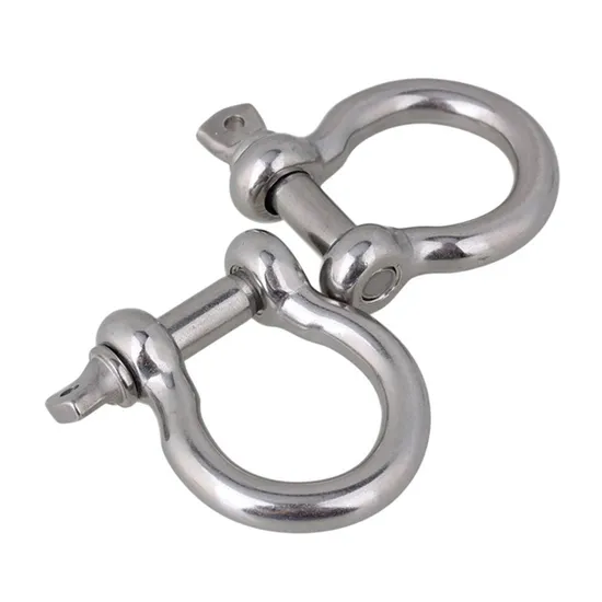 Marine Hardware Boat Accessory Stainless Steel 304 Heavy Duty Straight Bow Type Shackle