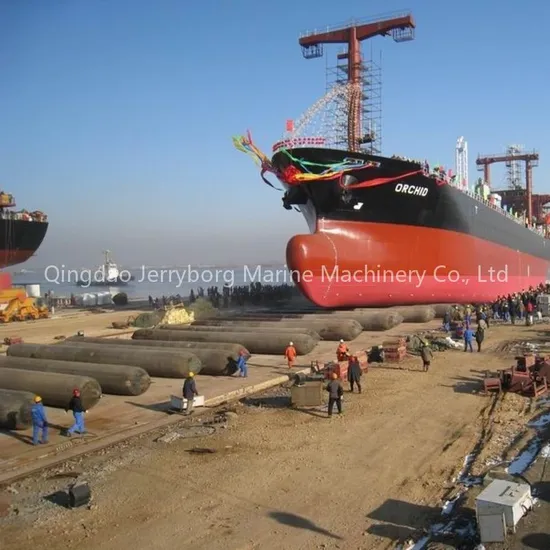 High Buoyancy Marine Boat Rubber Ship Launching Airbag for Sale
