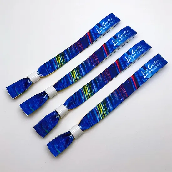 Custom Silky Wristband Strap for Activity Party
